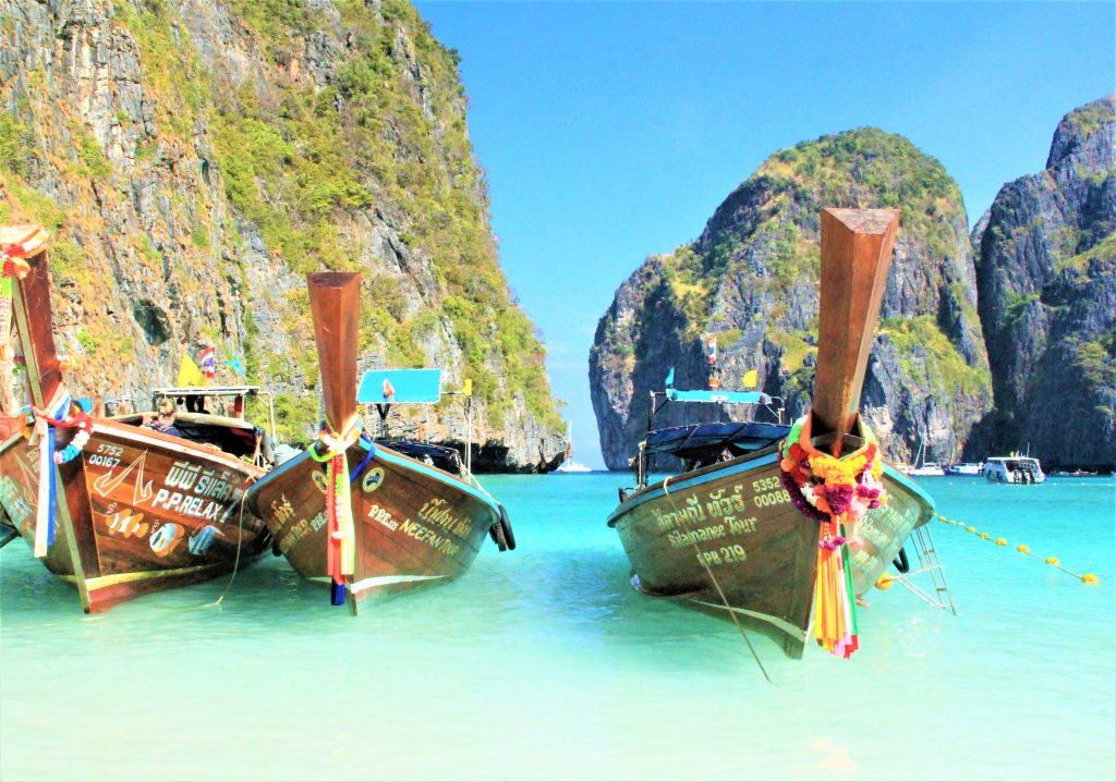 ピピ島　レイ島　マヤベイ　タイ　プーケット　観光　旅行　海　絶景　ビーチ