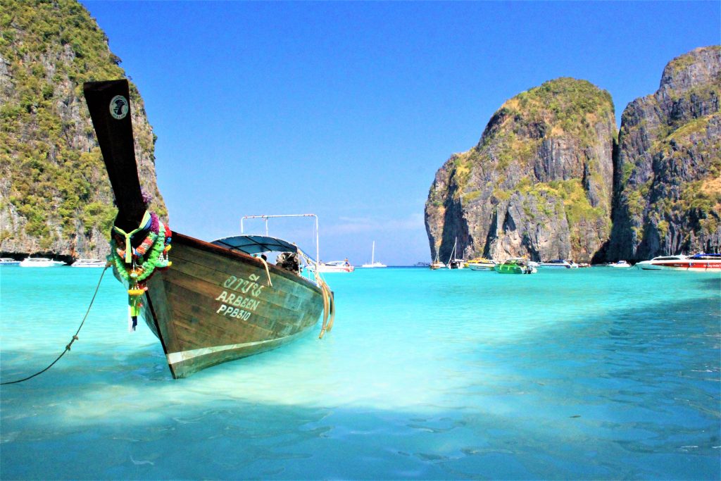 ピピ島　レイ島　マヤベイ　タイ　プーケット　観光　旅行　海　絶景　ビーチ