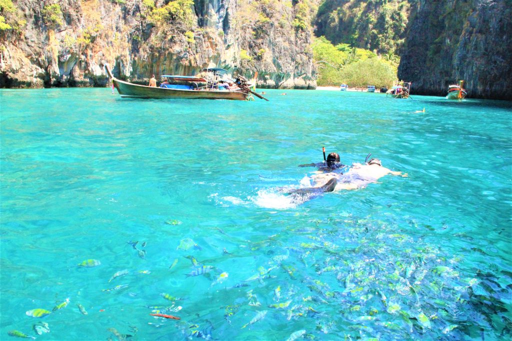 ピピ島　レイ島　マヤベイ　タイ　プーケット　観光　旅行　海　絶景　ビーチ