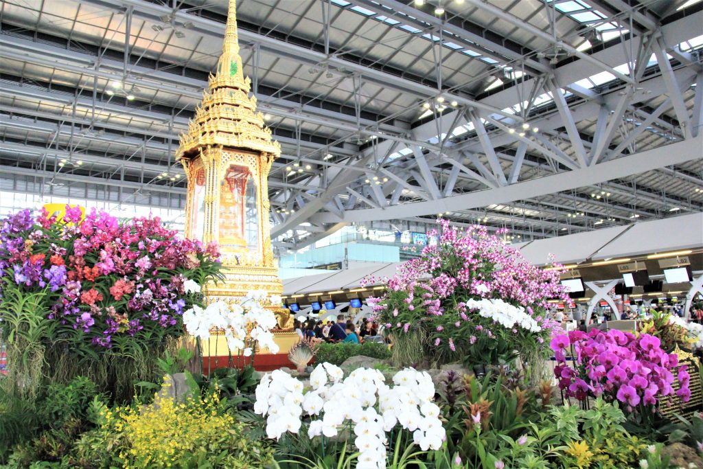 タイ　バンコク　スワンナプーム国際空港