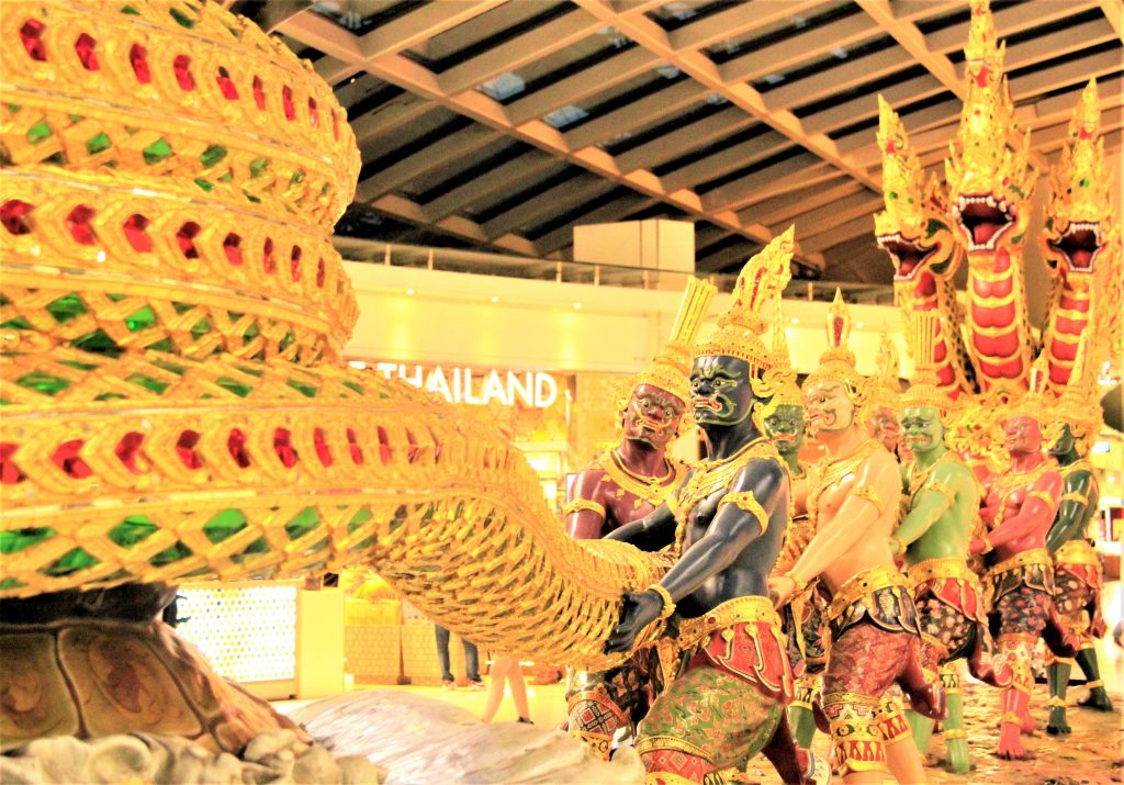 タイ　バンコク　スワンナプーム国際空港