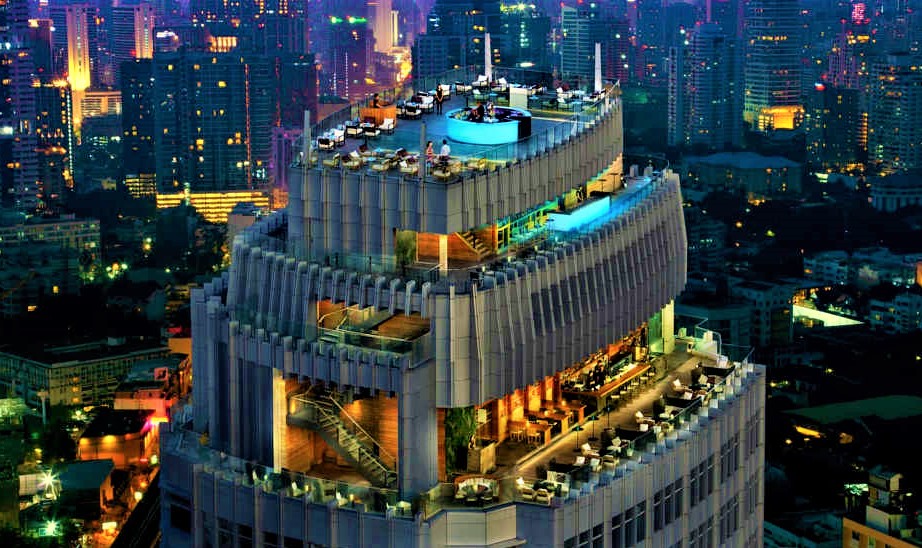 タイ　絶景　ルーフトップバー　オクターブ　バンコク　観光　名所　安い　予約　Octave Rooftop Lounge and Bar　バンコク・マリオット・ホテル・スクンビット（Bangkok Marriott Hotel Sukhumvit　高級　ホテル