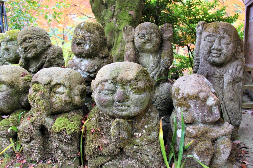 かわいい　阿羅漢　京都　愛宕念仏寺　紅葉　観光　名所　穴場　スポット　嵐山　嵯峨野　