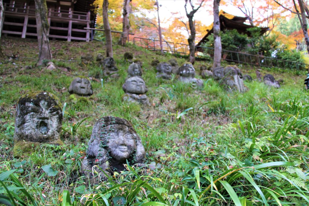 かわいい　阿羅漢　京都　愛宕念仏寺　紅葉　観光　名所　穴場　スポット　嵐山　嵯峨野　