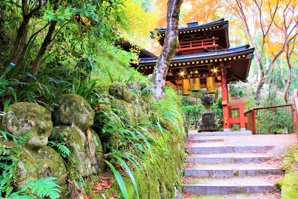 かわいい　阿羅漢　京都　愛宕念仏寺　紅葉　観光　名所　穴場　スポット　嵐山　嵯峨野　