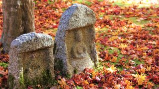 京都　観光　奥嵯峨野　紅葉　穴場　スポット　化野念仏寺（あだしのねんぶつじ）　 愛宕念仏寺（おたぎねんぶつじ）